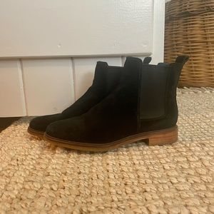 Suede Clarks Chelsea Boots